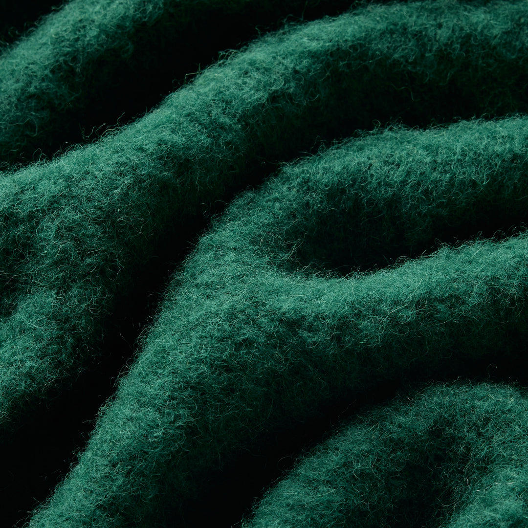deidaa forest green australian made alpaca scarf