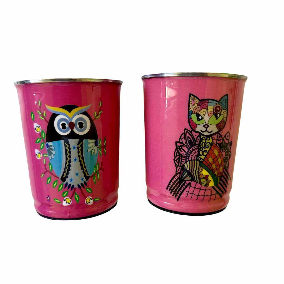 deidaa steel pink owl pink pussycat glasses