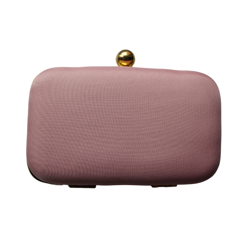 beaded clutch bag pink