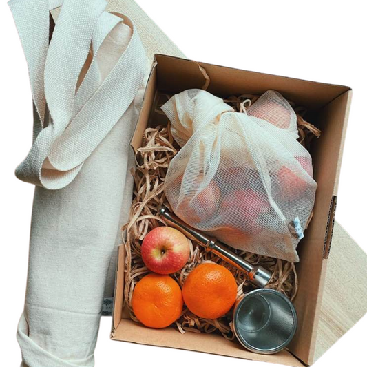 chirstmas gift box canvas pocket bag mesh bag mortar pestle