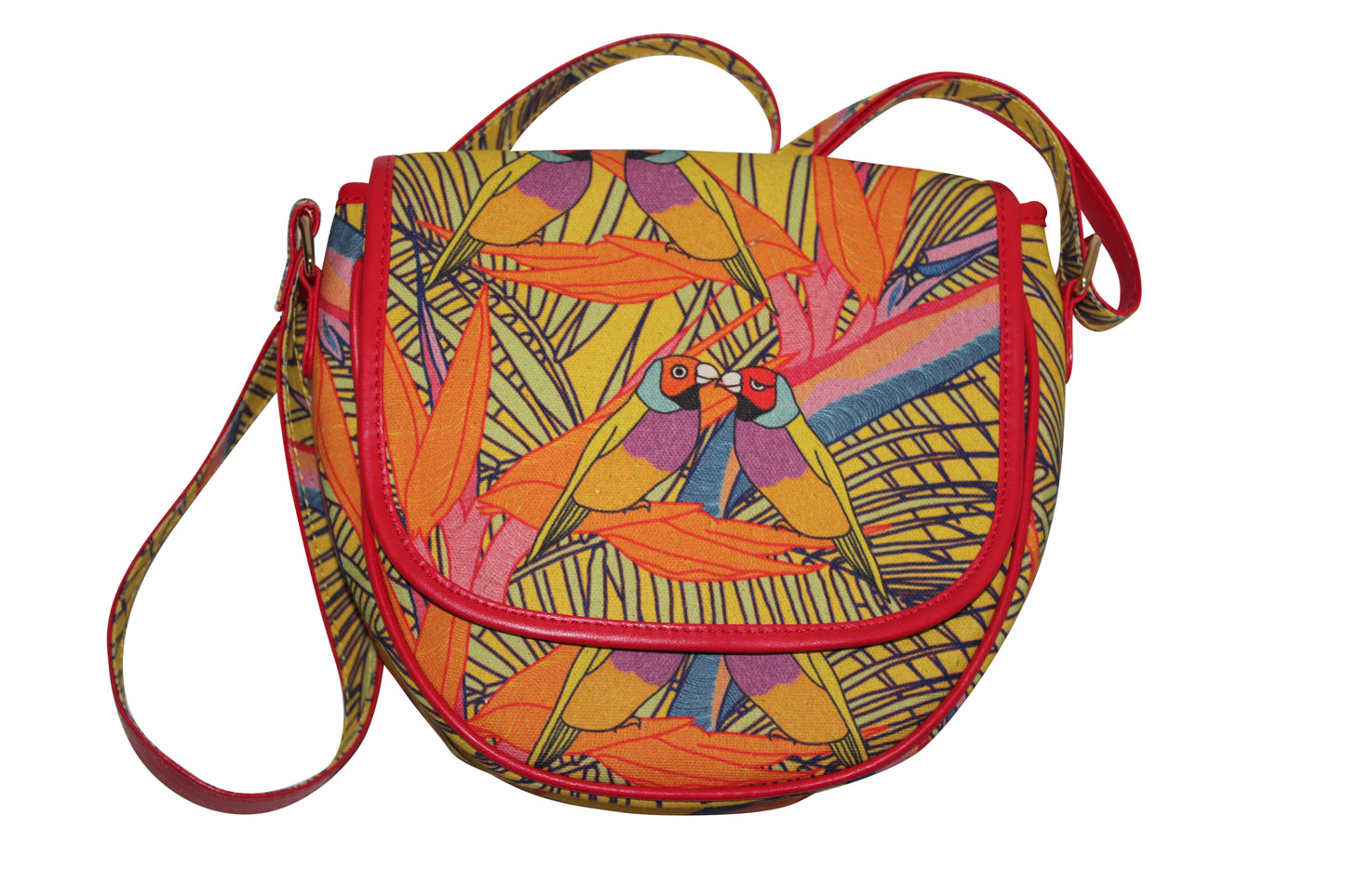 deidaa canvas crossbody bag australian bird