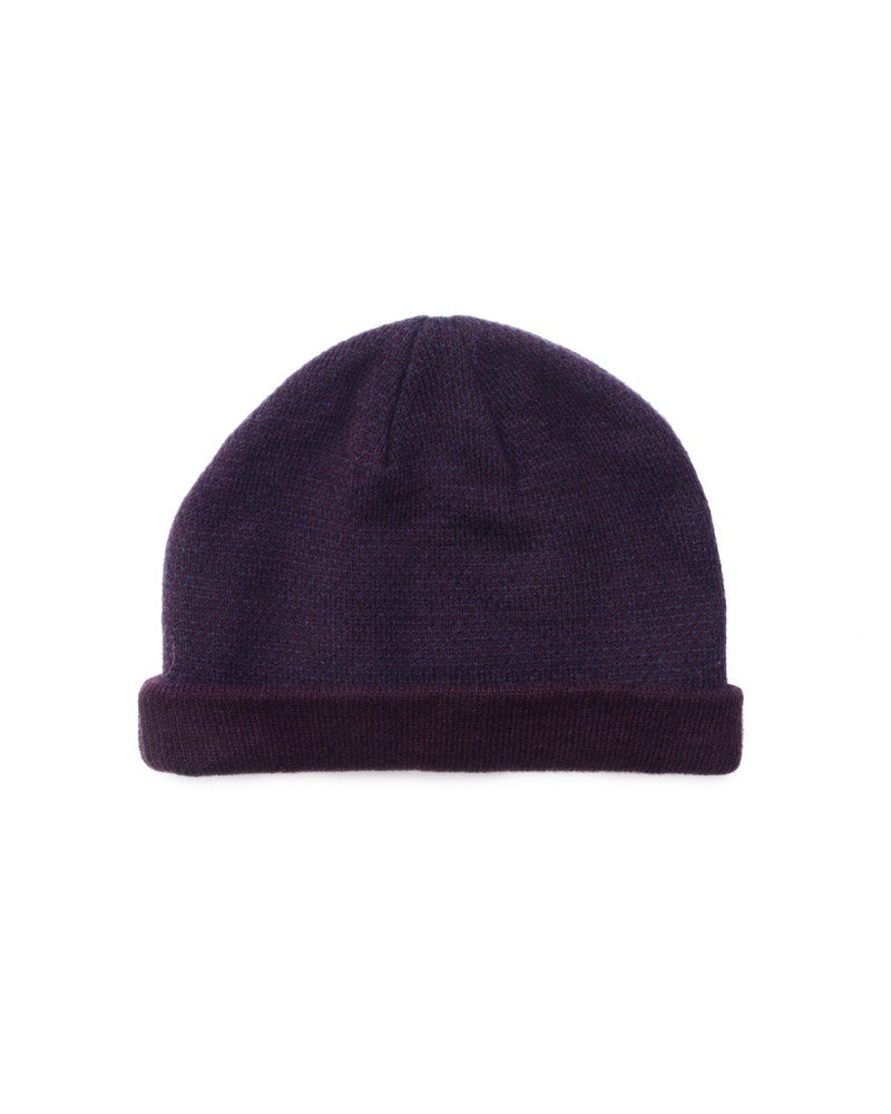 deidaa merino wool black beanie folded