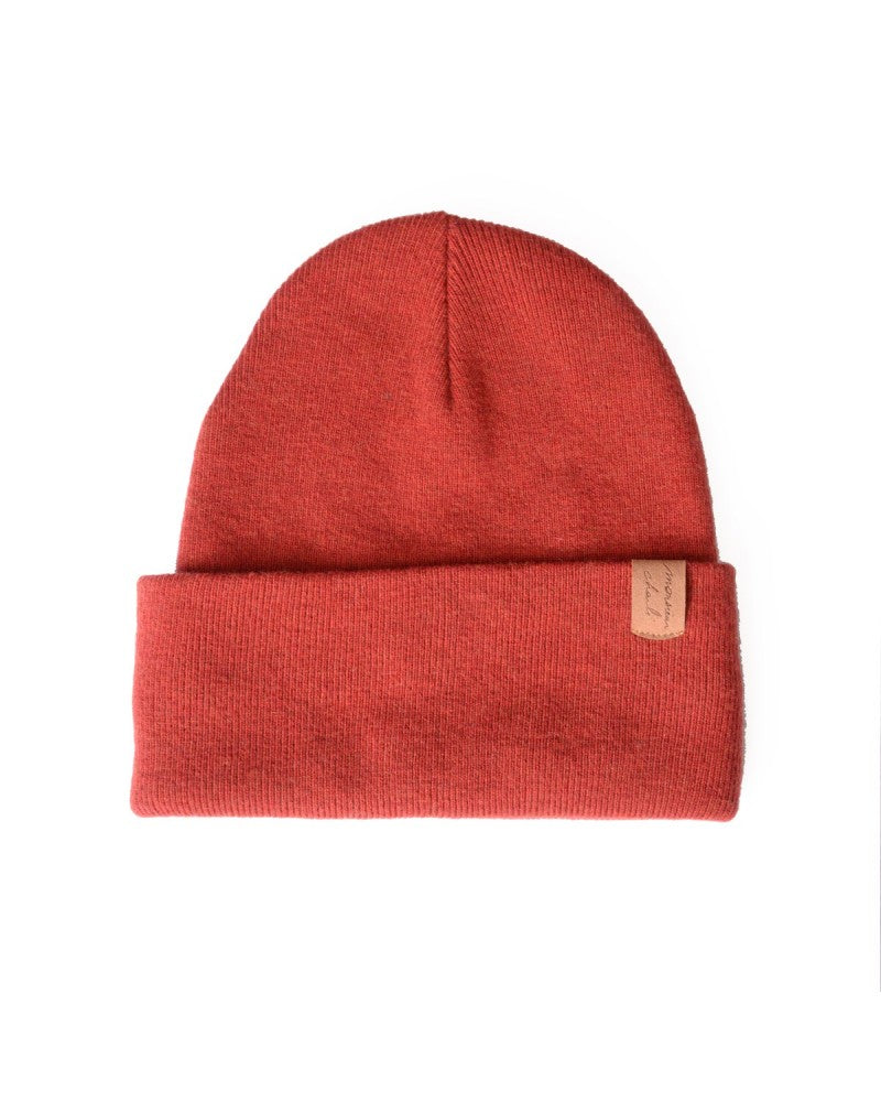 deidaa merino wool red beanie for him