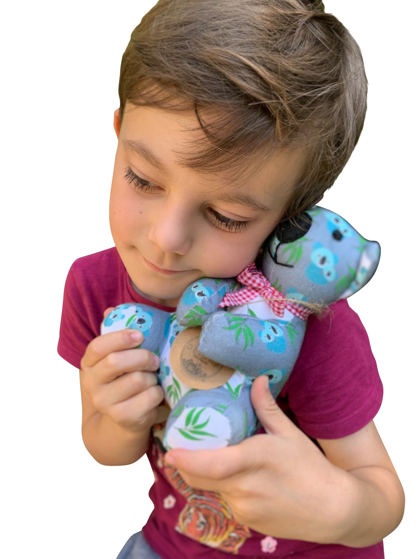 deidaa organic cotton stuffed koala eco toy