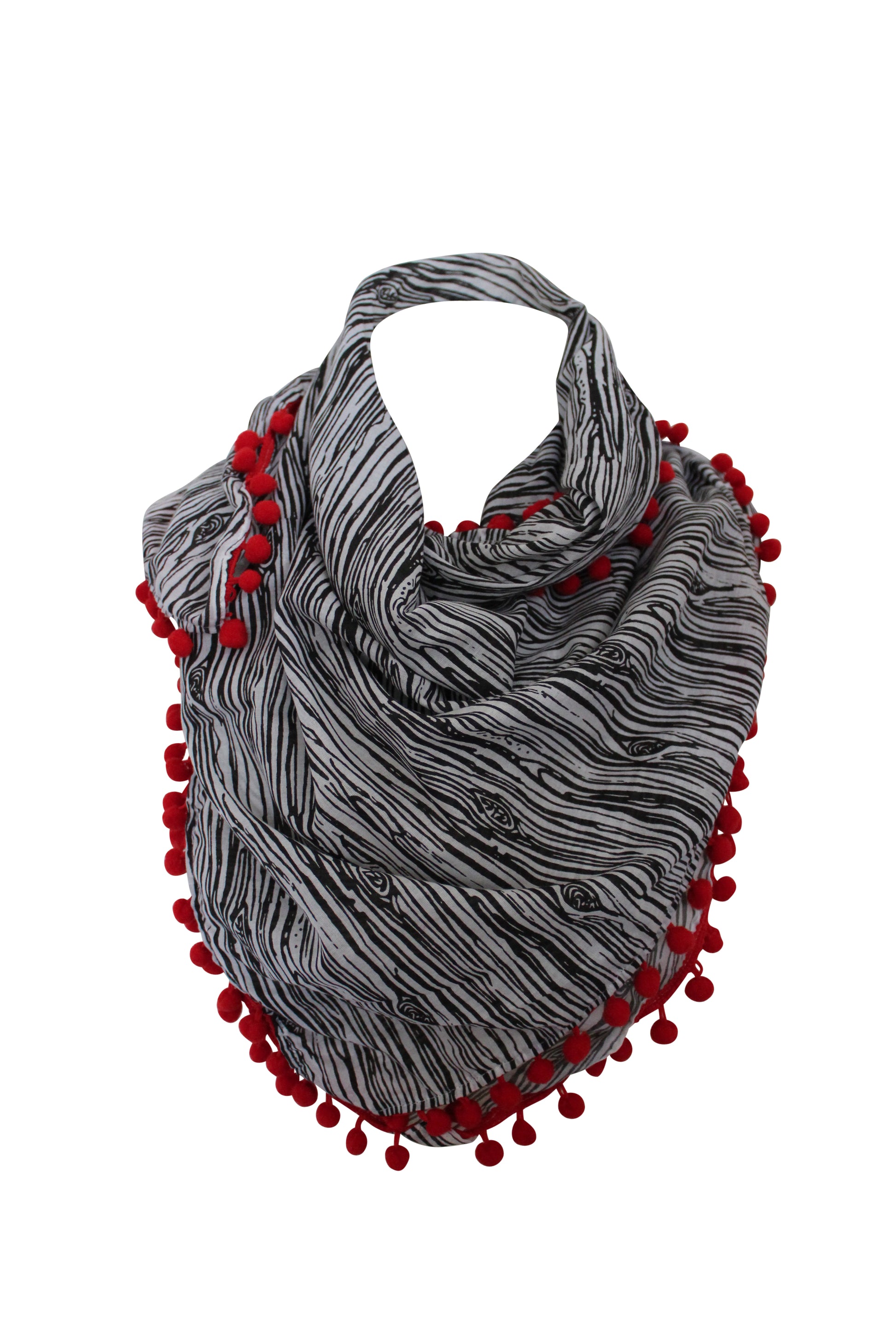 deidaa-pompom-cotton-scarf-black-white