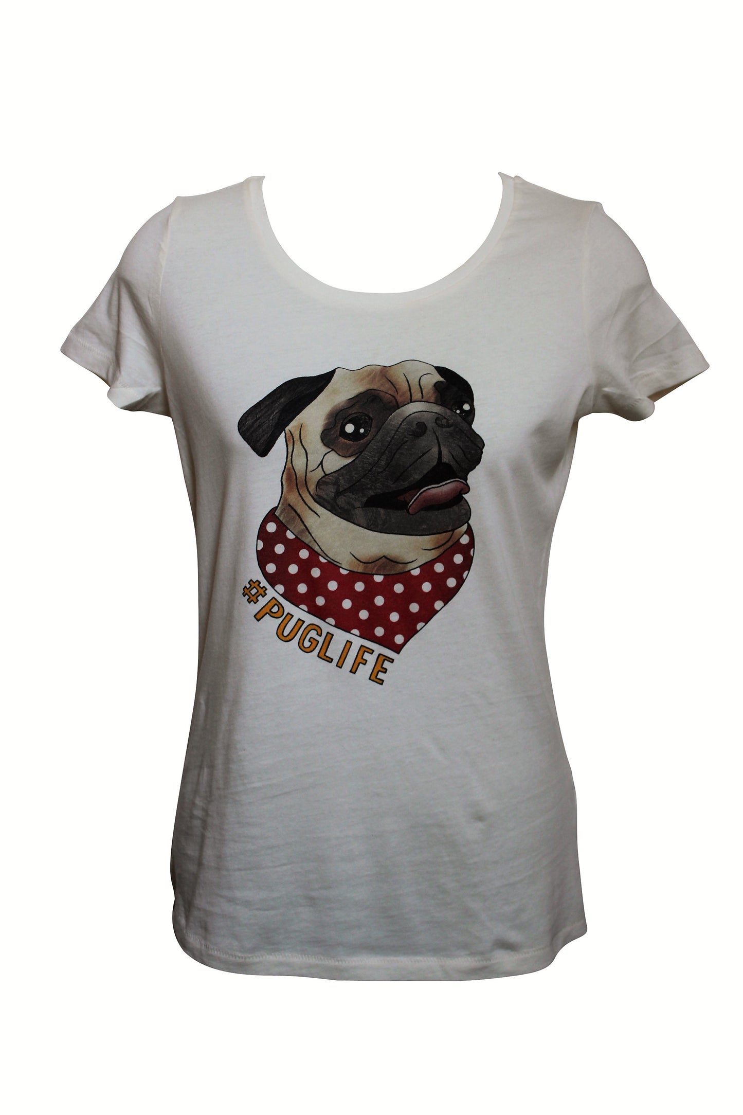 organic cotton pug tshirt deidaa