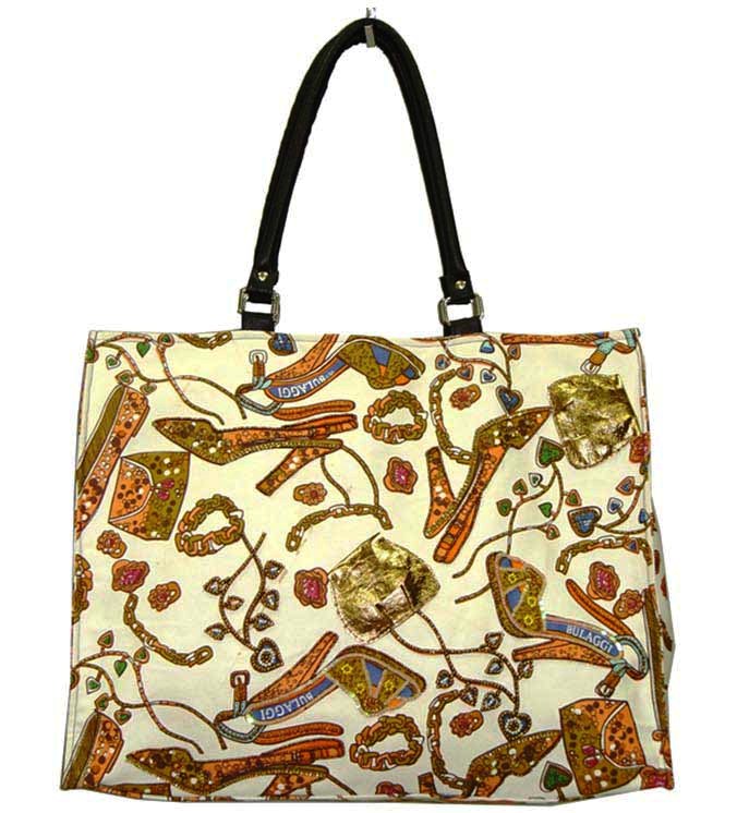 deidaa retro canvas beach tote bag