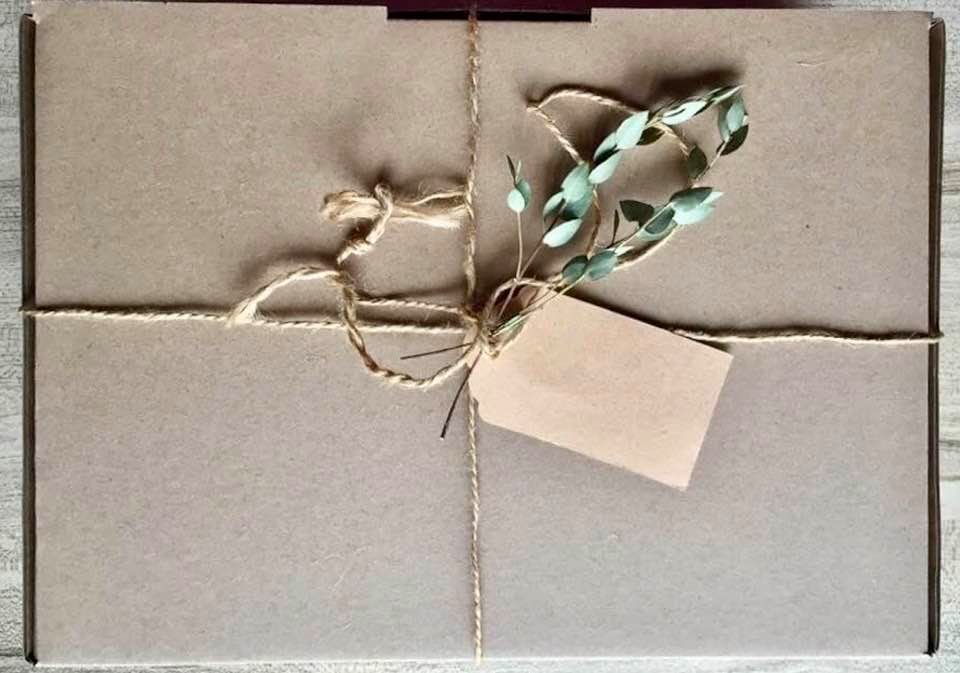 eco chritsmas gift box