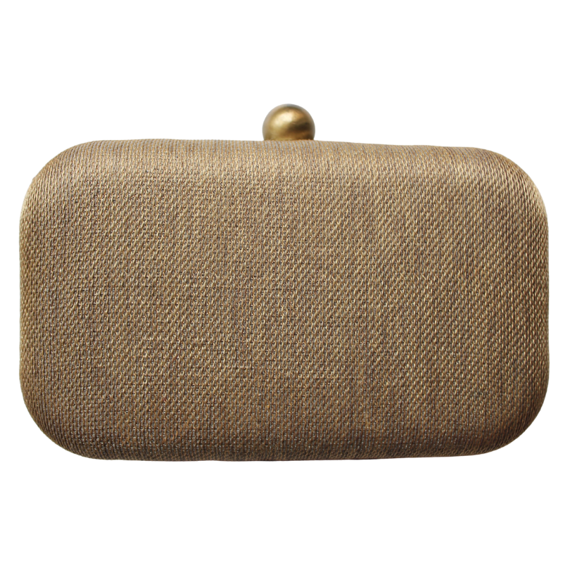 handbeaded clutch bag