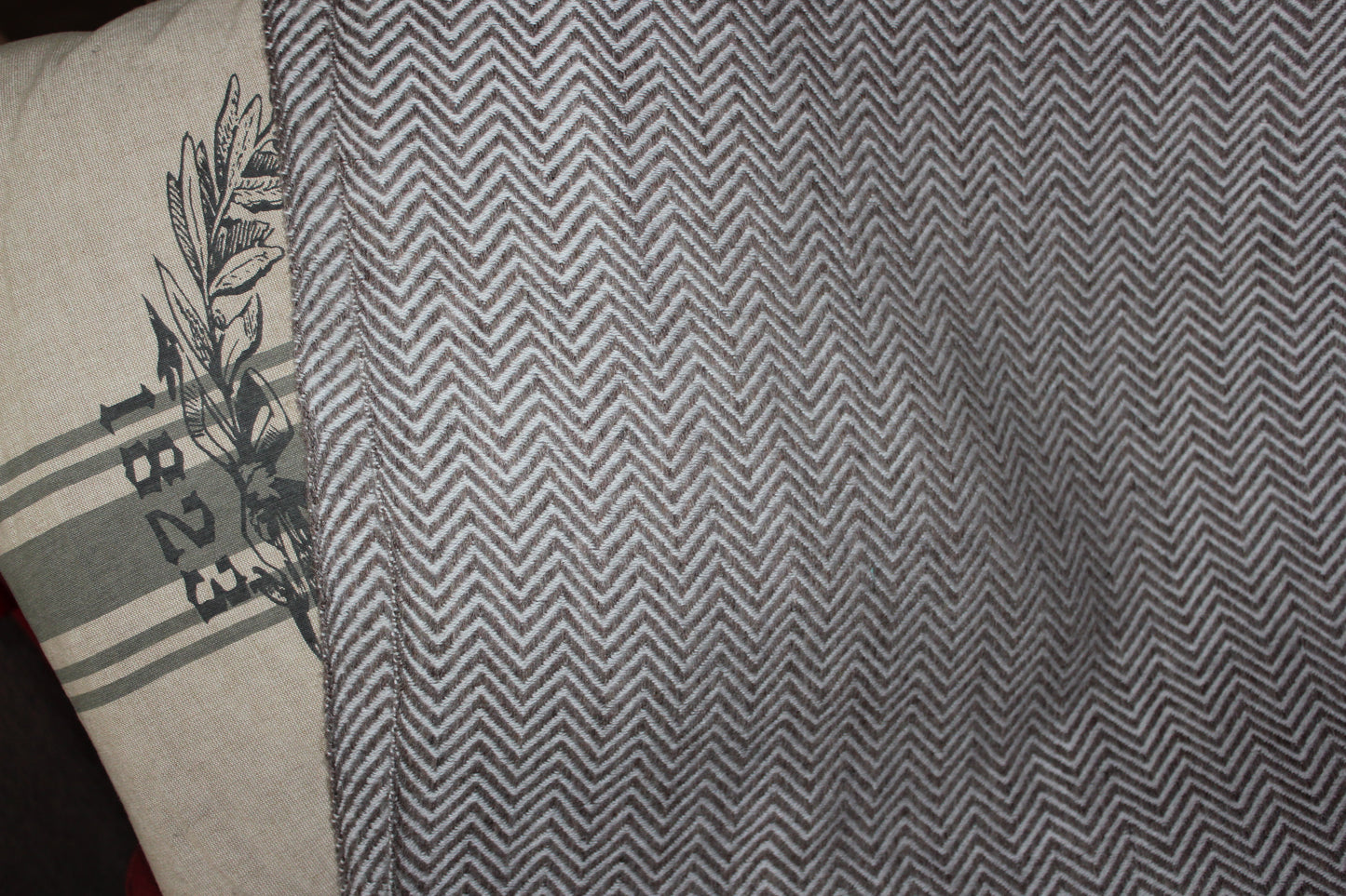 herringbone large wool blanket cashmere throw