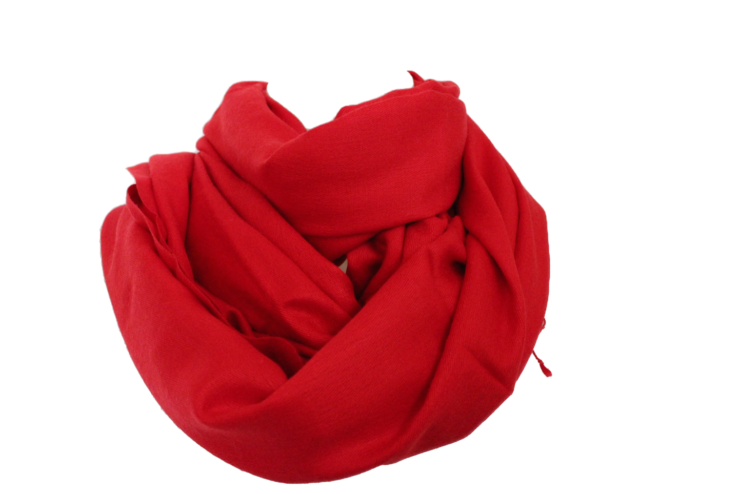 silk wool pashmina red