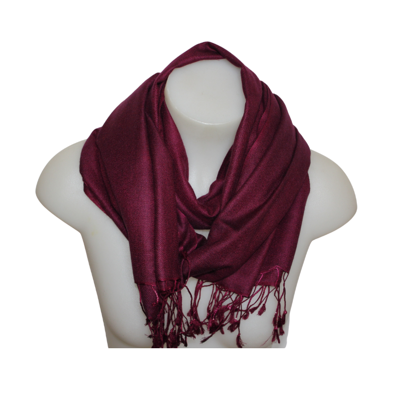 Solid Colour Pashmina Scarf