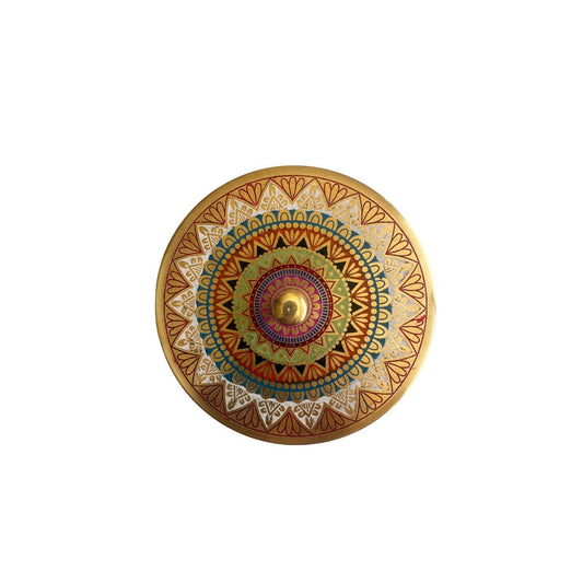 deidaa brass christmas gift box etched with mandala design