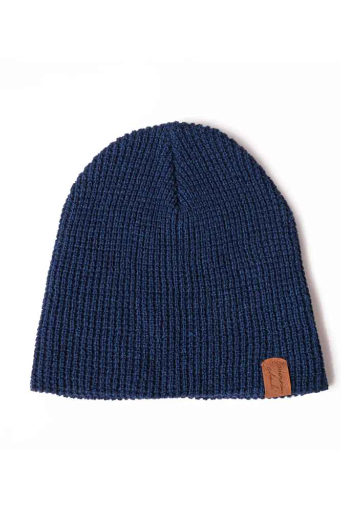 Deidaa Cotton French Design Blue Beanie