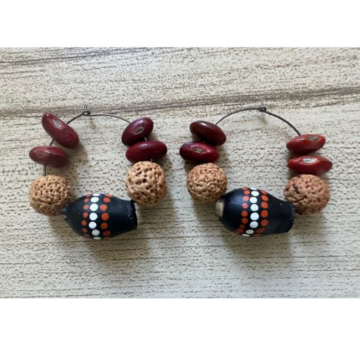 Deidaa Australian Native Hoop Earrings