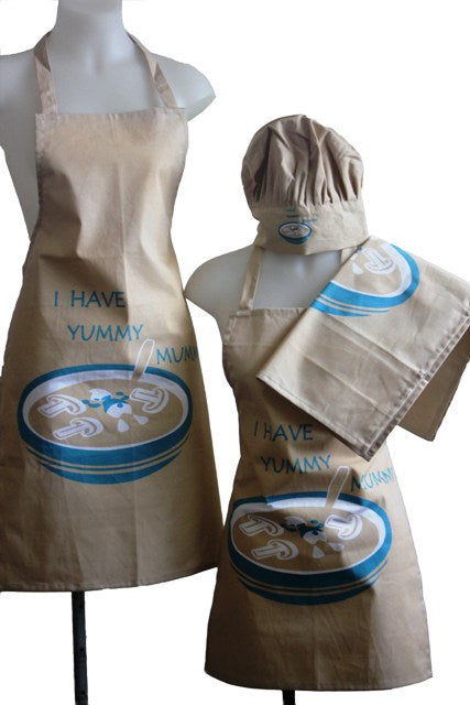 deidaa cotton kid's apron mummy and me