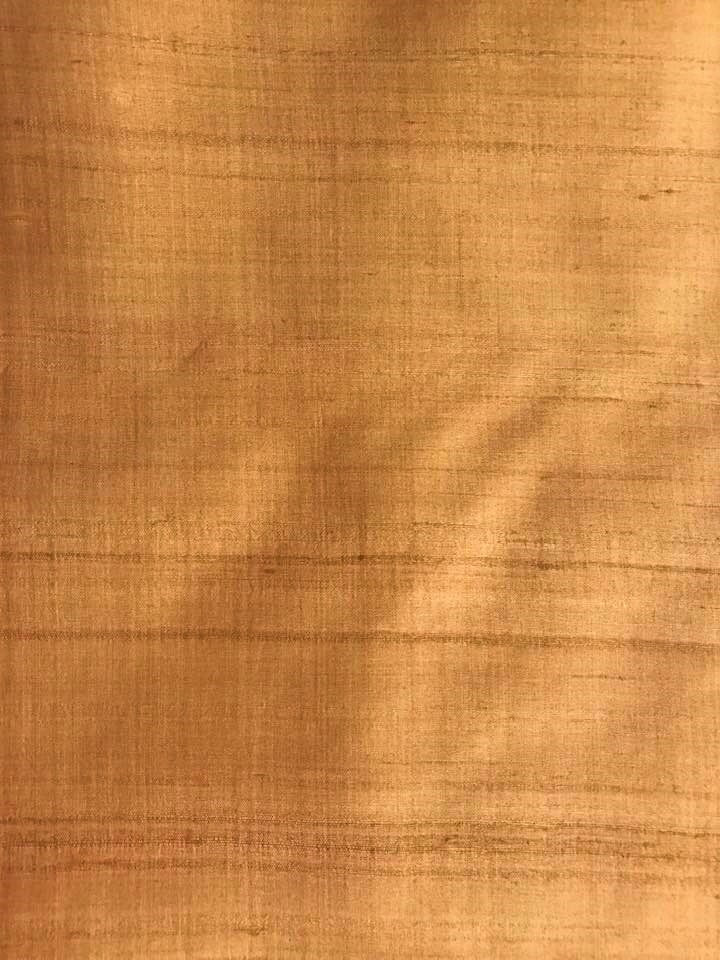 yellow tussar silk eco fabric